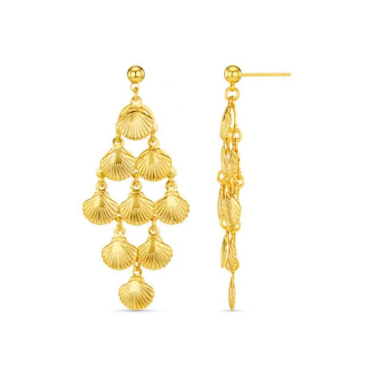 Shell Chandelier Earrings