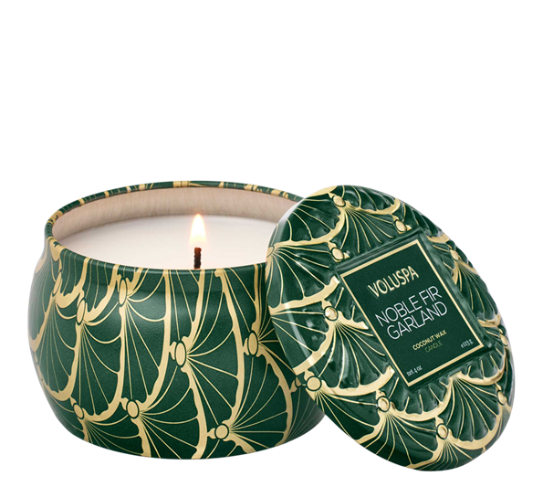 Mini Tin Candle 25tim Noble Fir
