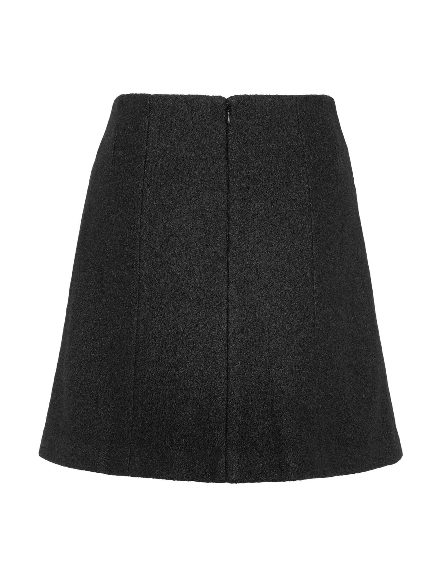Madeleine Boucle Wool Skirt