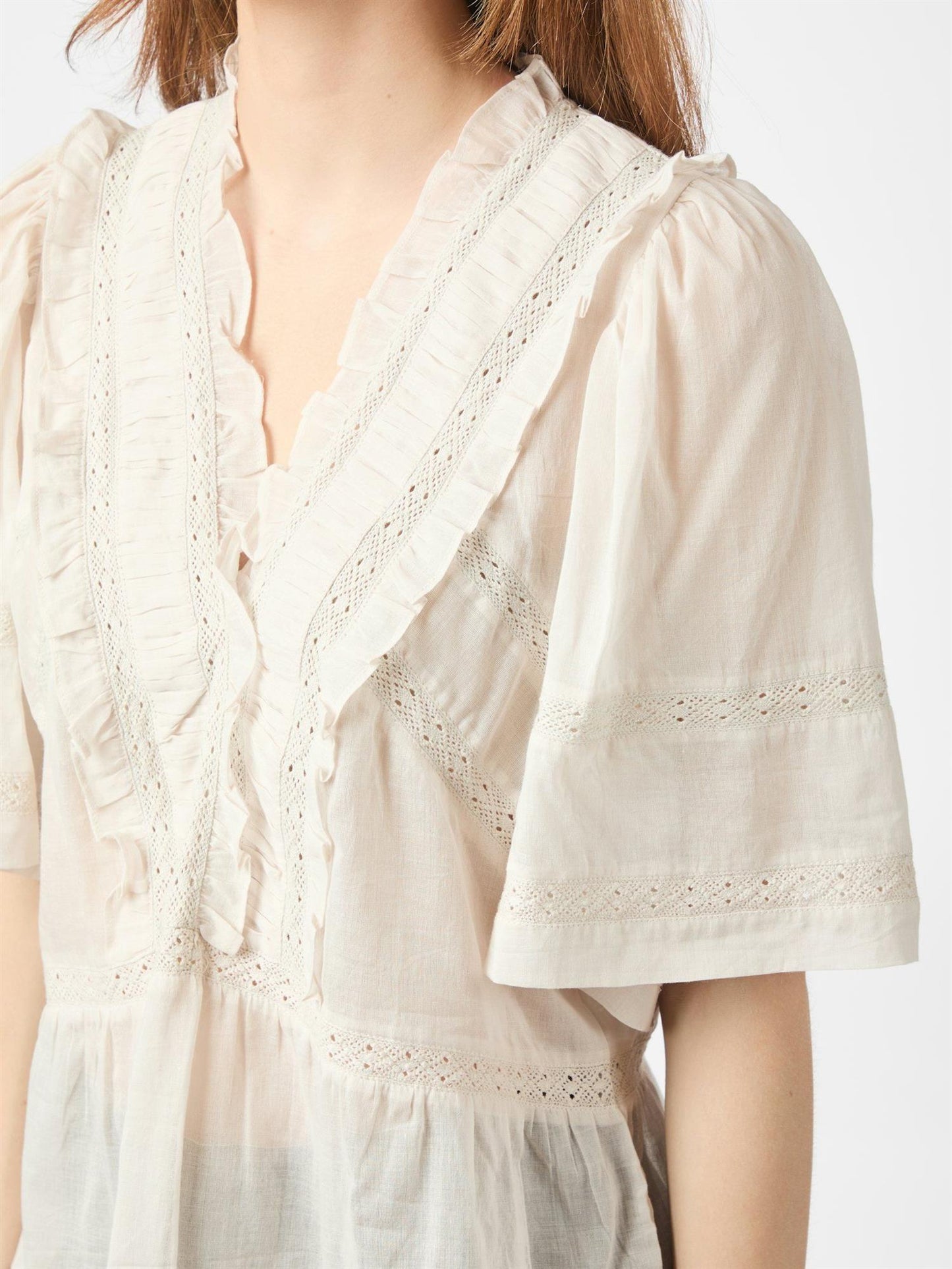 EVIENNE S VOILE TOP