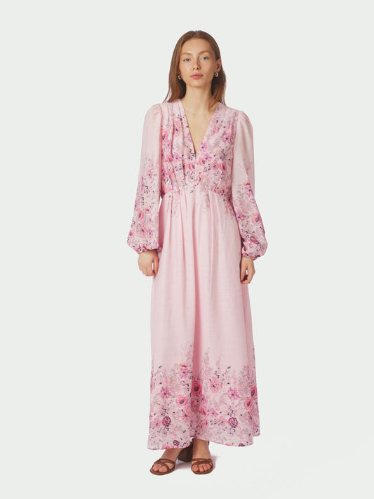 SILFI FLOWER PRINT DRESS