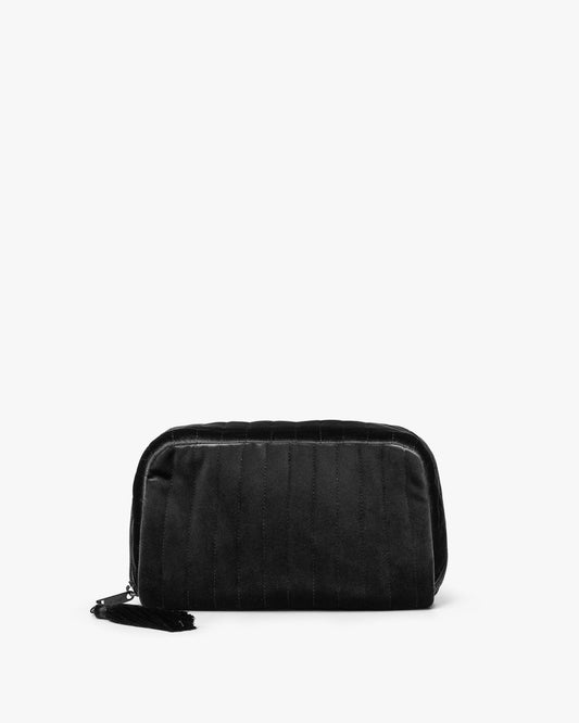 Day Soft Padded Velvet Clam Obsidian