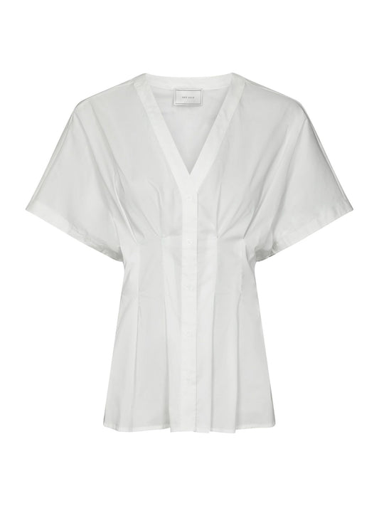 ADAMMA POPLIN BLOUSE