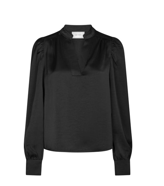ROSSLYN HEAVY SATEEN BLOUSE