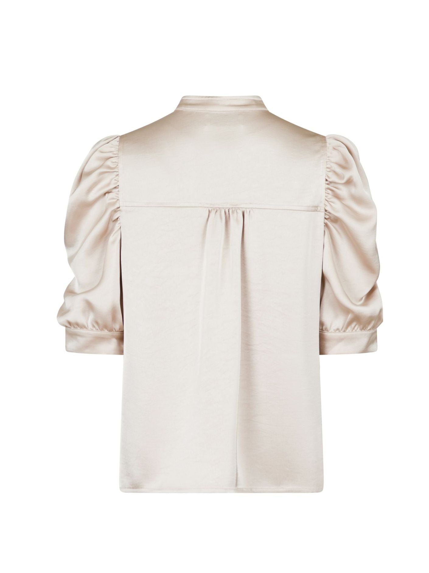 ROELLA HEAVY SATEEN BLOUSE