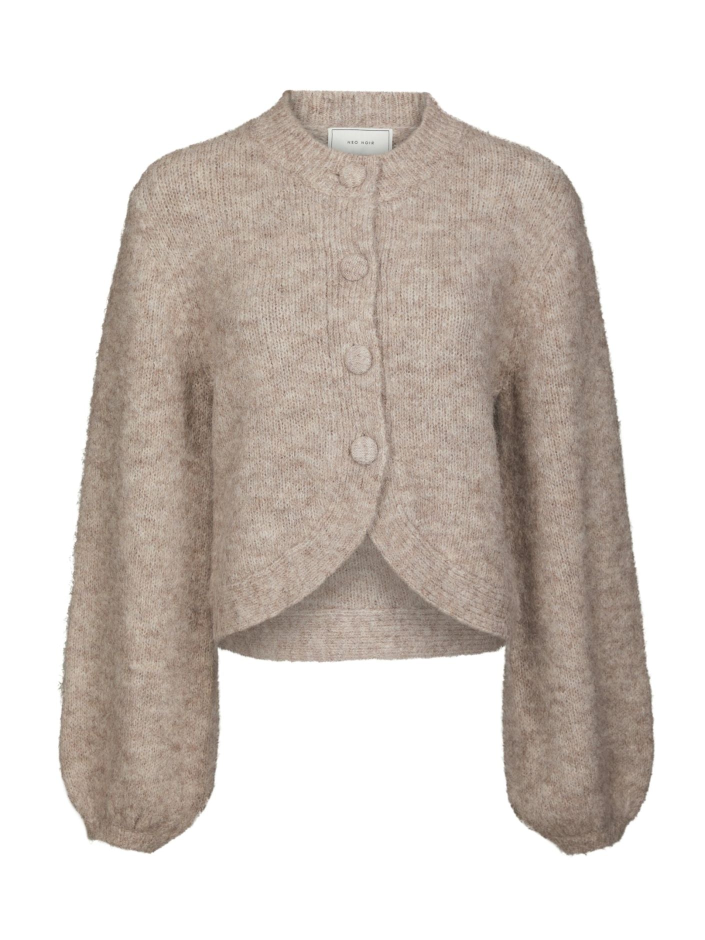 GIO FLUFFY KNIT CARDIGAN