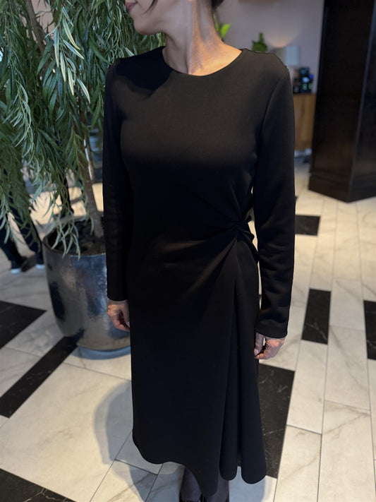 CLASSIC DRESS MIDI WAIST TWIST