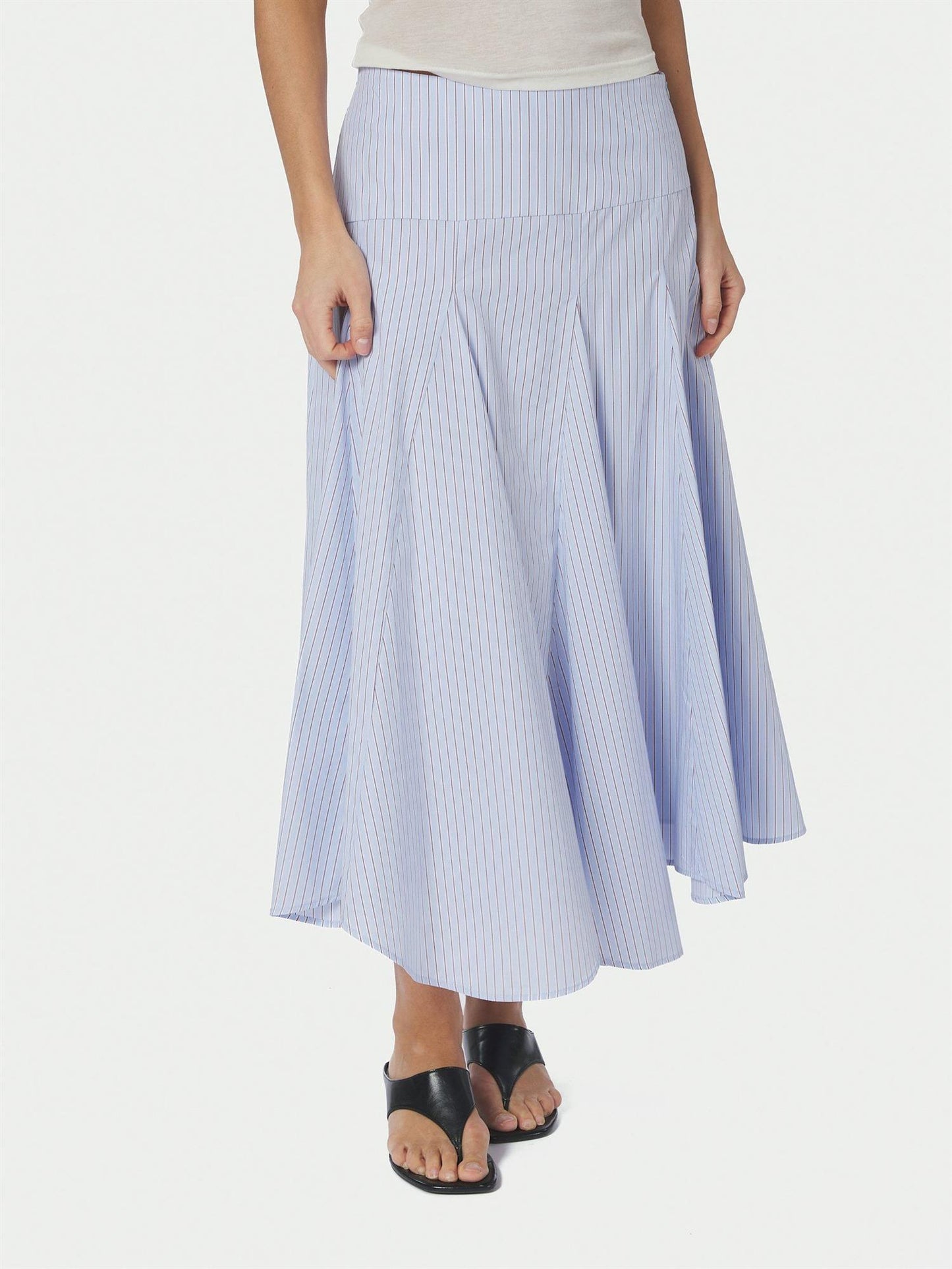 ISABET STRIPE SKIRT