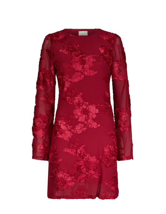 DIRINA BIG FLOWER MESH DRESS