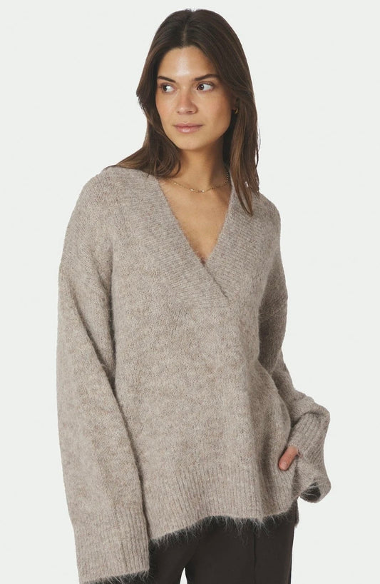 Melli Fluffy Knit blouse