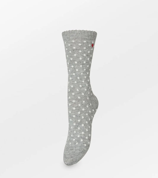 Dotted Wola Sock
