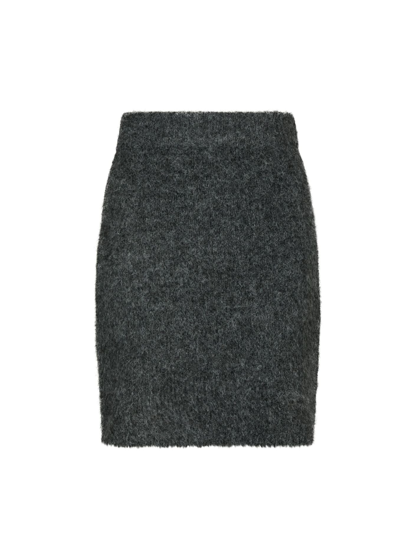NARIA FLUFFY KNIT SKIRT