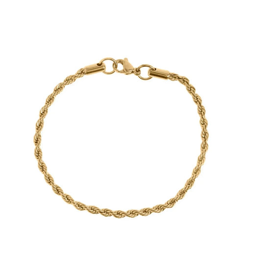 Eden - Twisted Chain Bracelet Stainless Steel