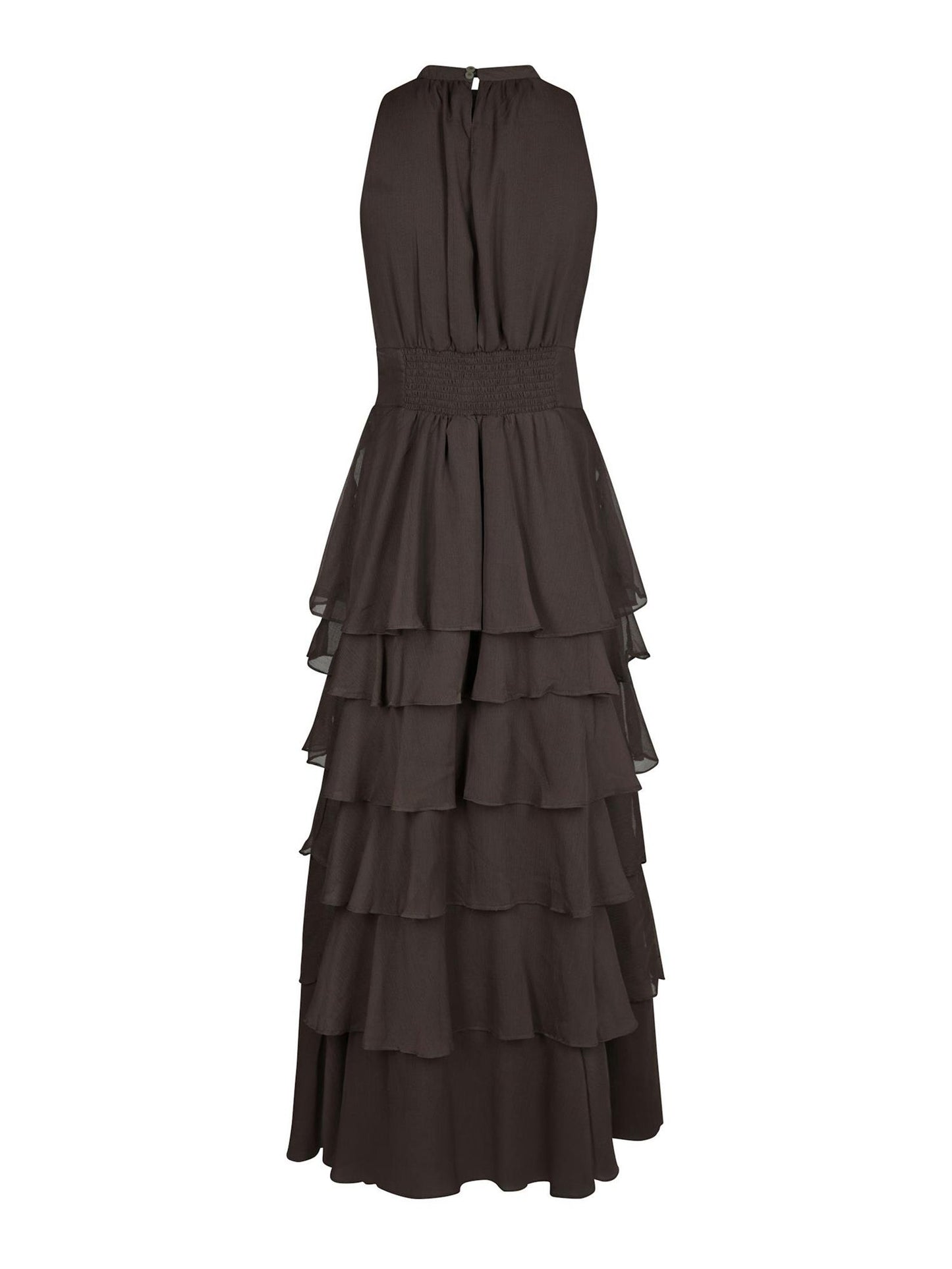Marli Solid Chiffon Dress
