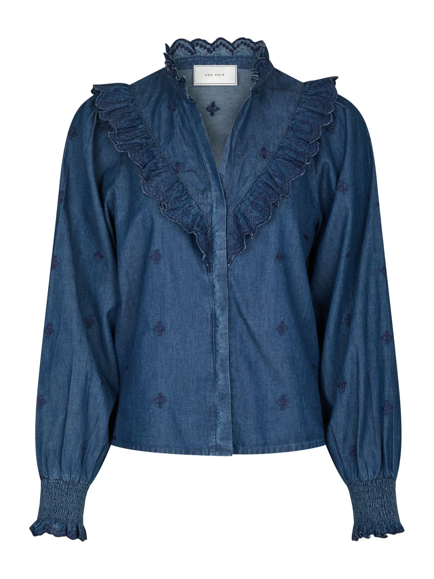 DEGAS DENIM BLOUSE