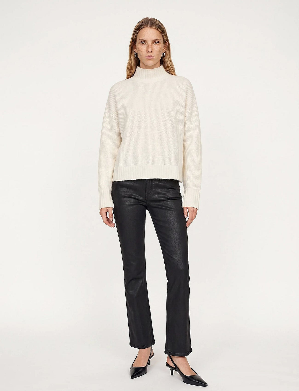 MMASHLEY COATED PANT BLACK 32