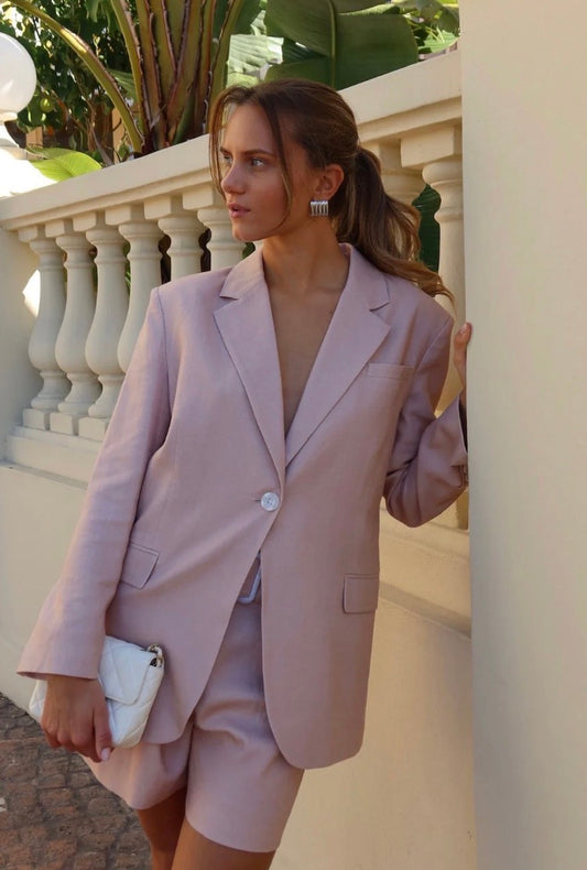 MARIE LINEN BLAZER