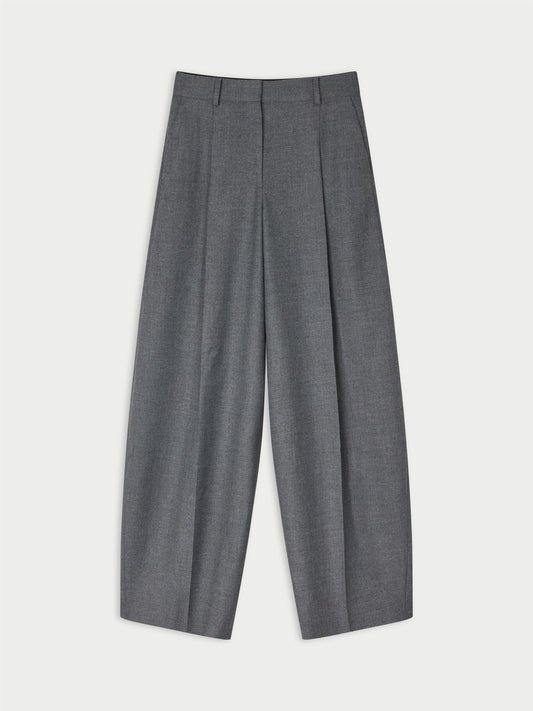 Povilanna barrel-leg trousers