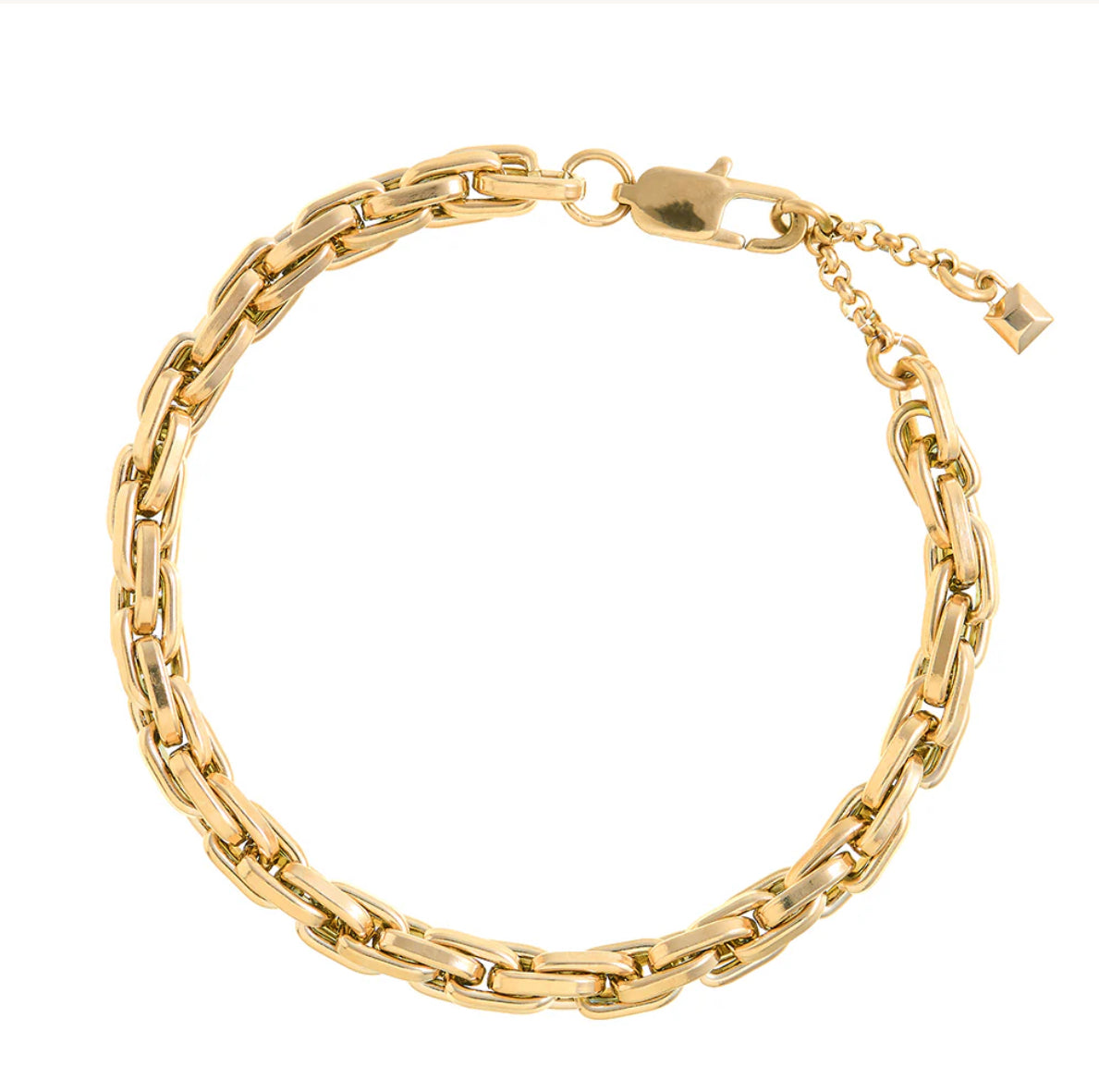 LUXE Interlocking Link Chain Bracelet