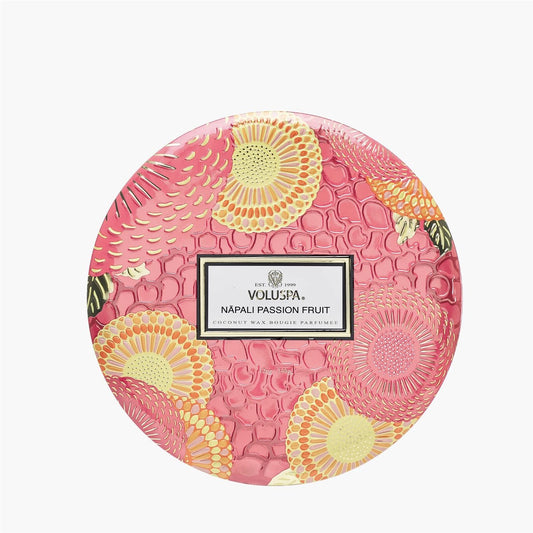 NĀPALI PASSION FRUIT 3 Wick Tin Candle