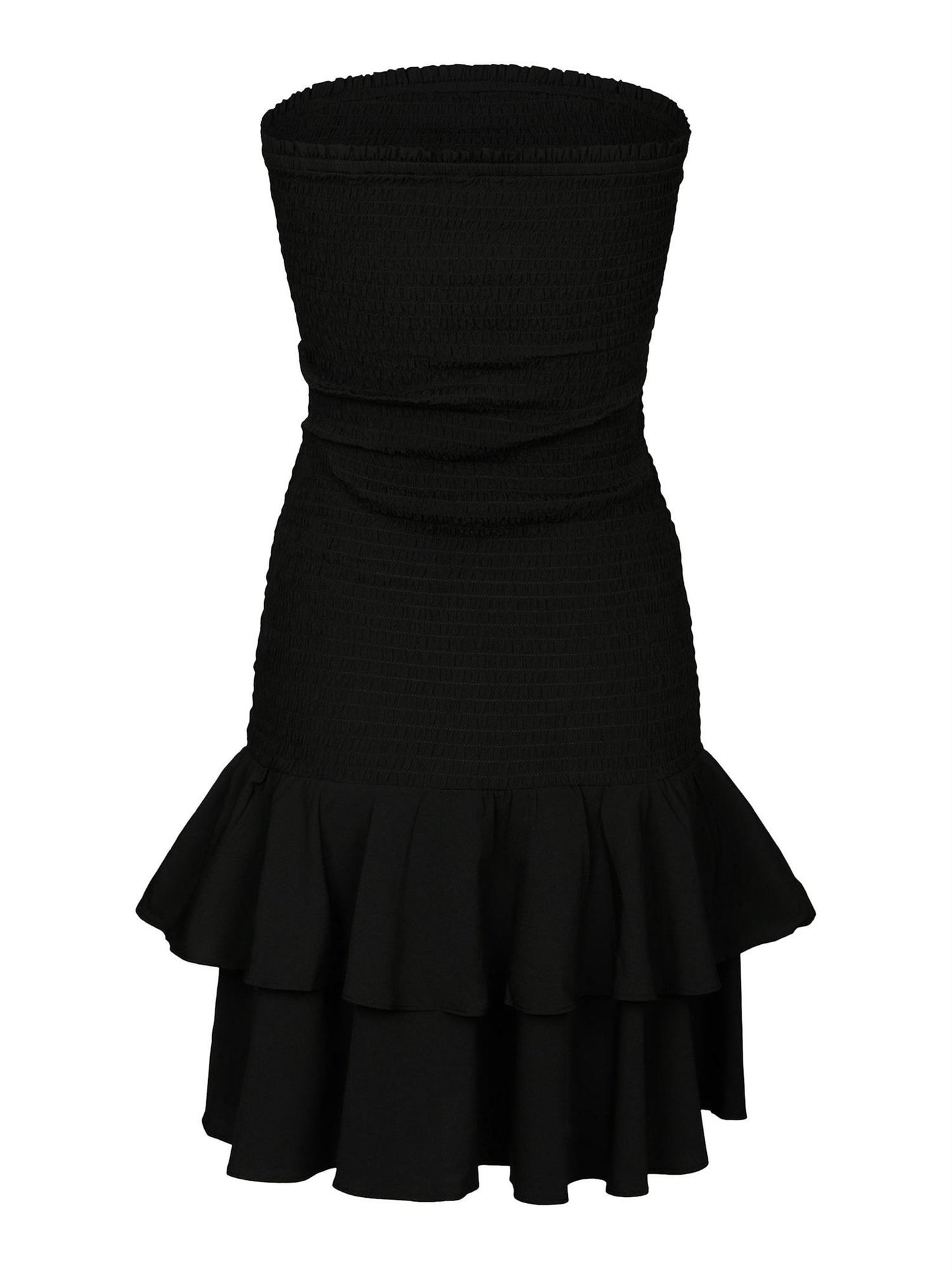 MIKKA SOLID SMOCK DRESS