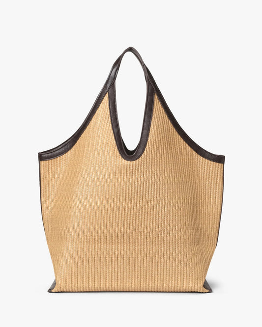 Day Woven Straw Icon Tote