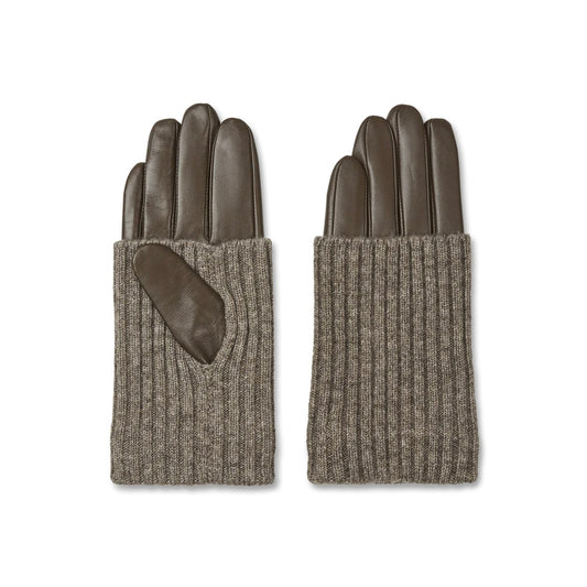 Day Leather Knit Glove