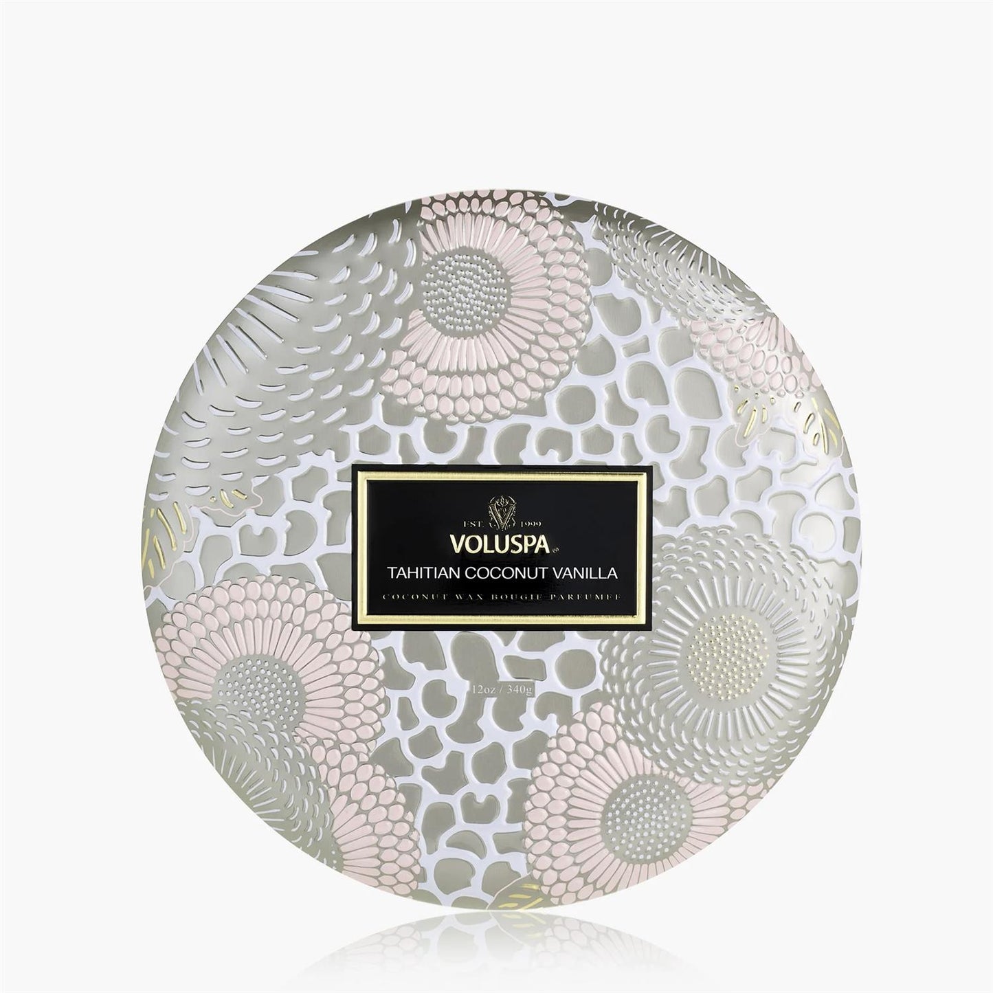 TAHITIAN COCONUT VANILLA 3 Wick Tin Candle