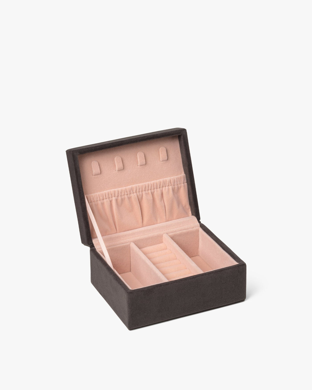 Day Velvet Jewelry Case Small Obsidian