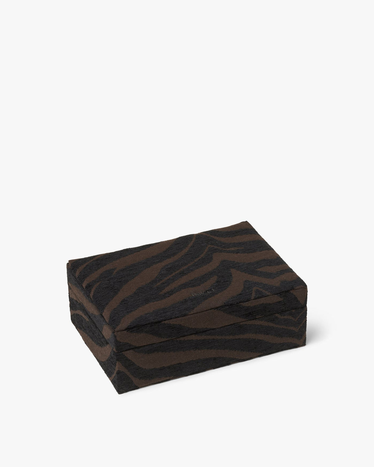 Day Zebra Jewelry Case Medium Coffee Bean