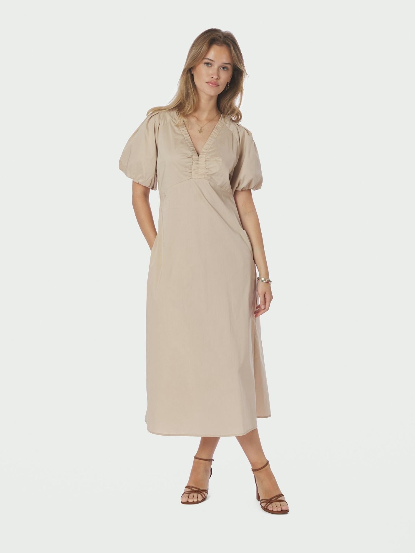ILLANA POPLIN DRESS