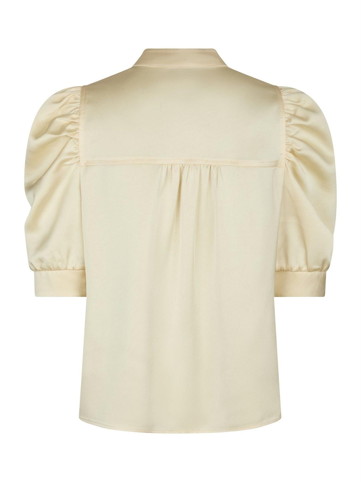 ROELLA HEAVY SATEEN BLOUSE