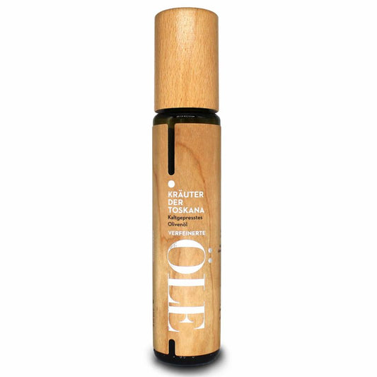Wood Design Olive Oil 250ml - Herbs of Tuscany