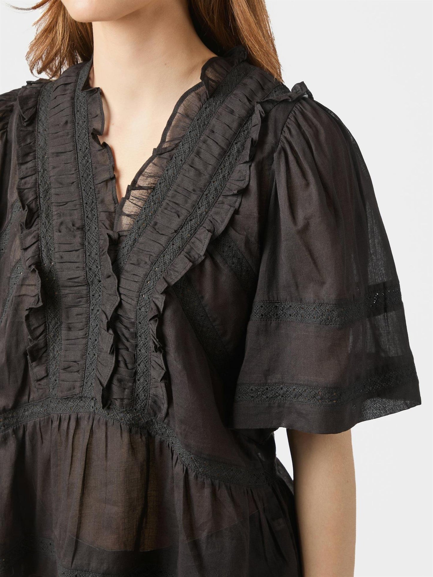 EVIENNE S VOILE TOP