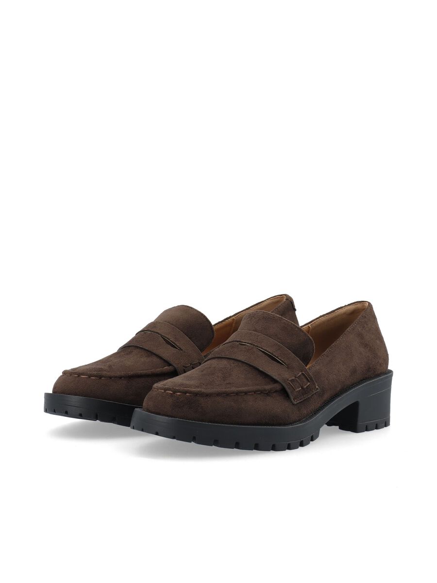 BIAPEARL Penny Loafer Faux Suede