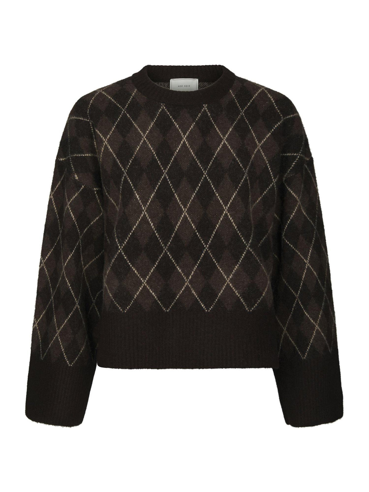 KICK CHECK KNIT BLOUSE