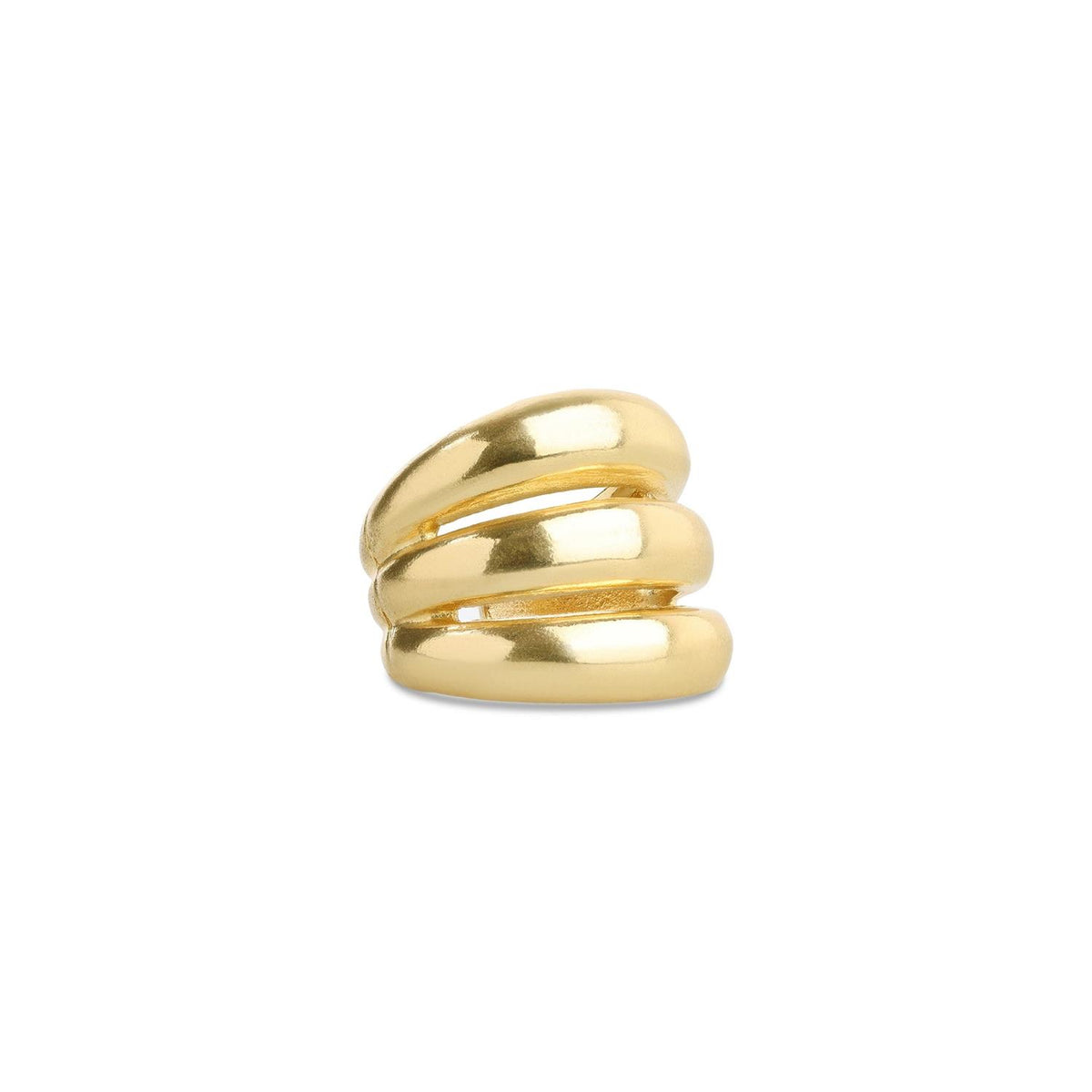 Daga - Triple Ring Stainless Steel - Gold