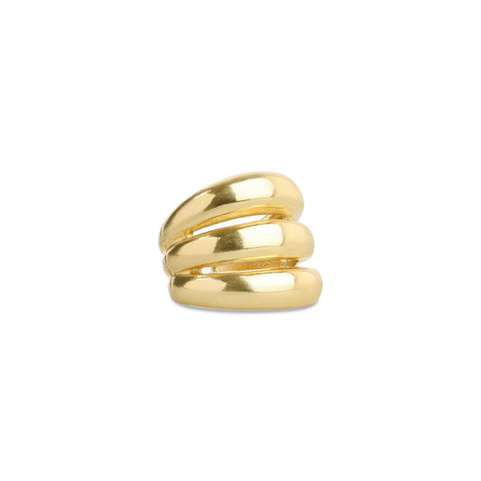 Daga - Triple Ring Stainless Steel - Gold