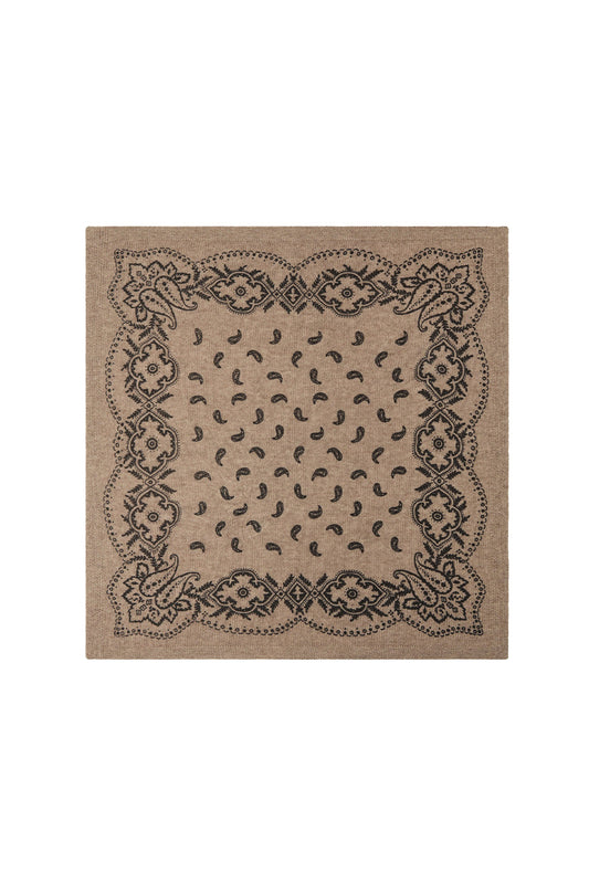 Adelina Paisley Knit Scarf