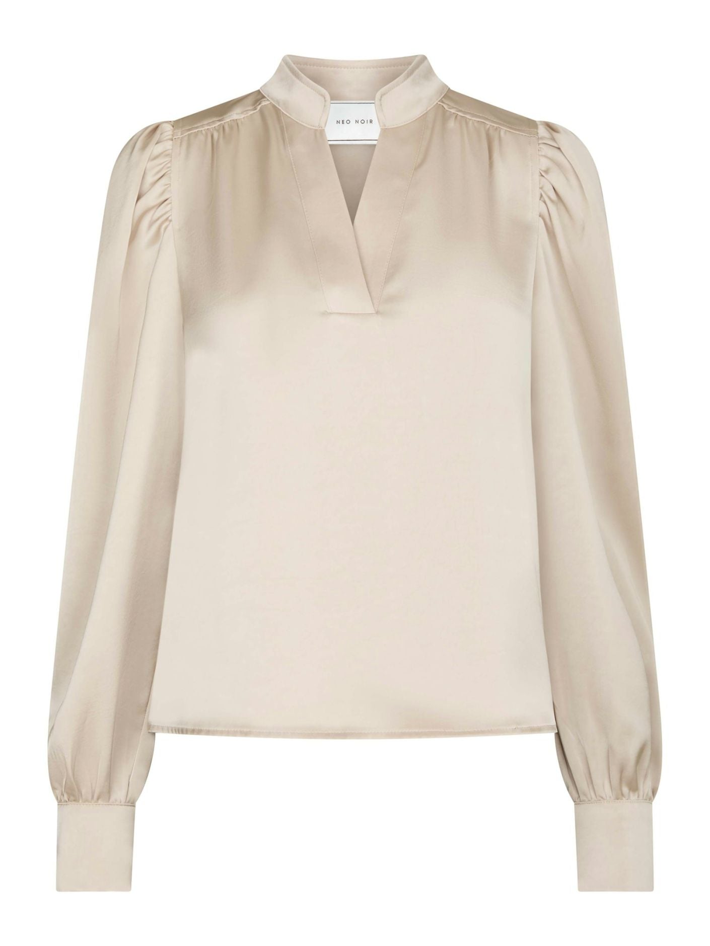 ROSSLYN HEAVY SATEEN BLOUSE
