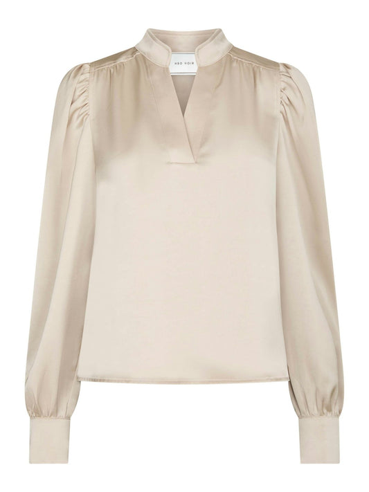 ROSSLYN HEAVY SATEEN BLOUSE