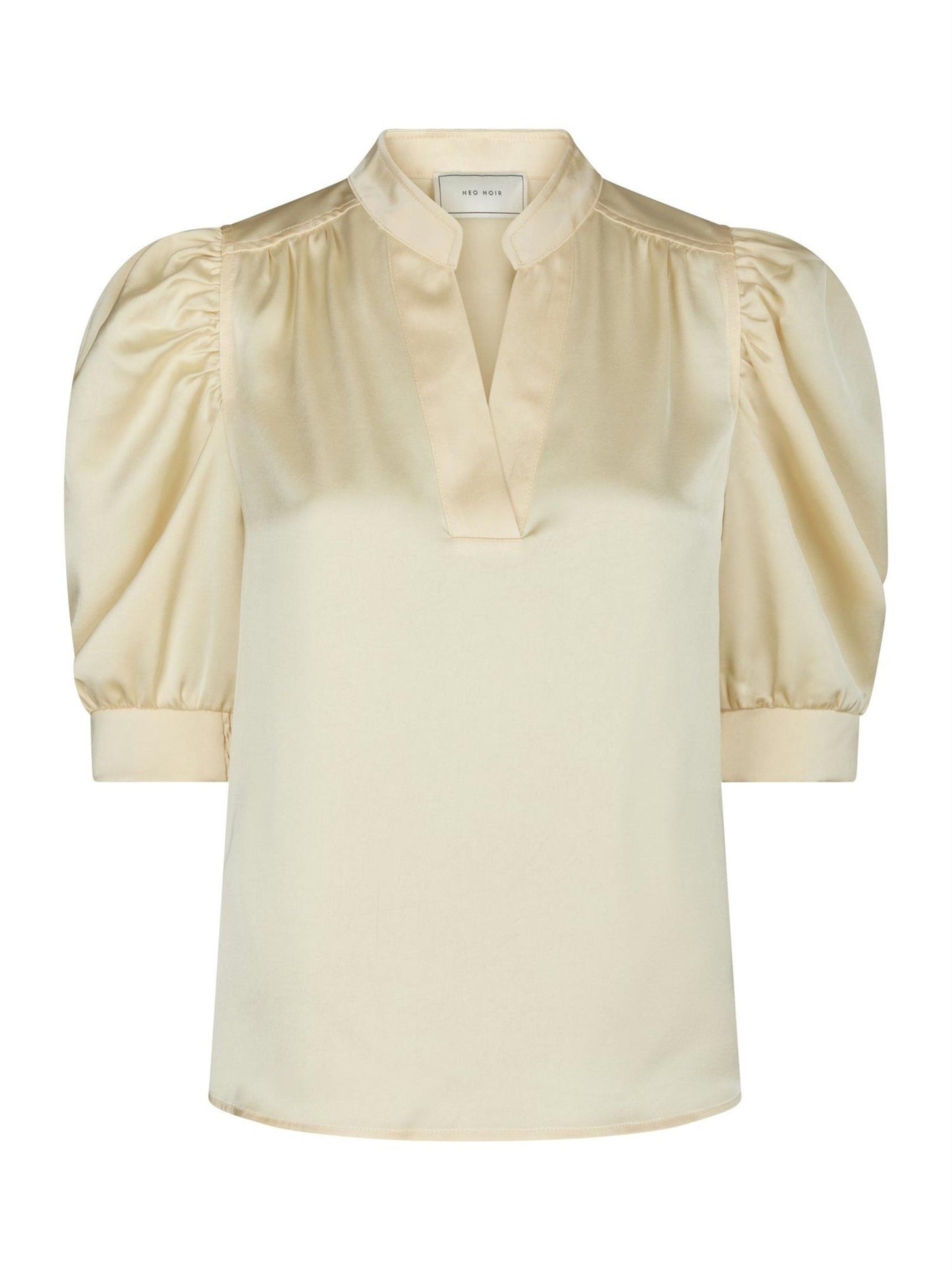 ROELLA HEAVY SATEEN BLOUSE