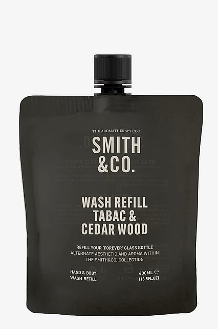 Refill Hand and Body Wash 400ml - Tabac & Cedarwood
