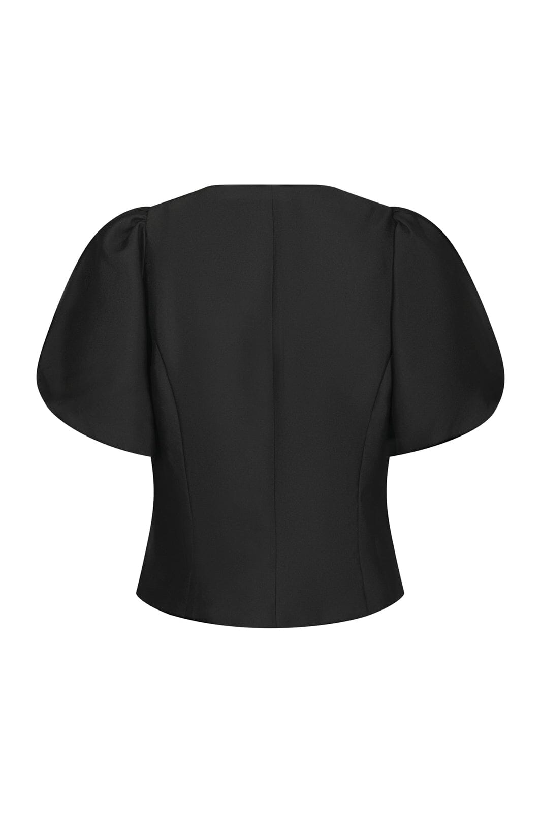 ANELA MANDARIN DULL SATIN BLOUSE