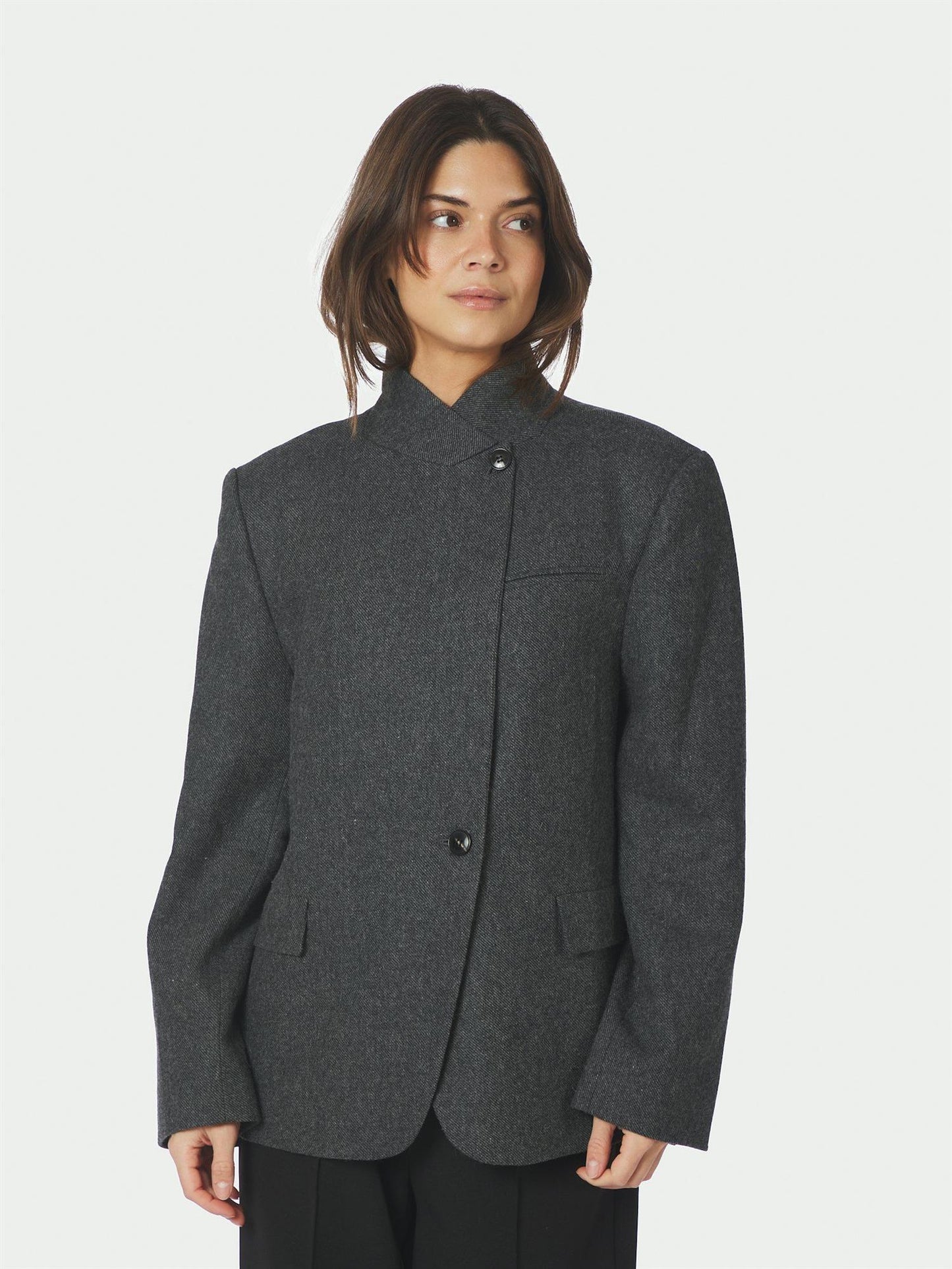 NERINE STRUCTURE TWILL BLAZER