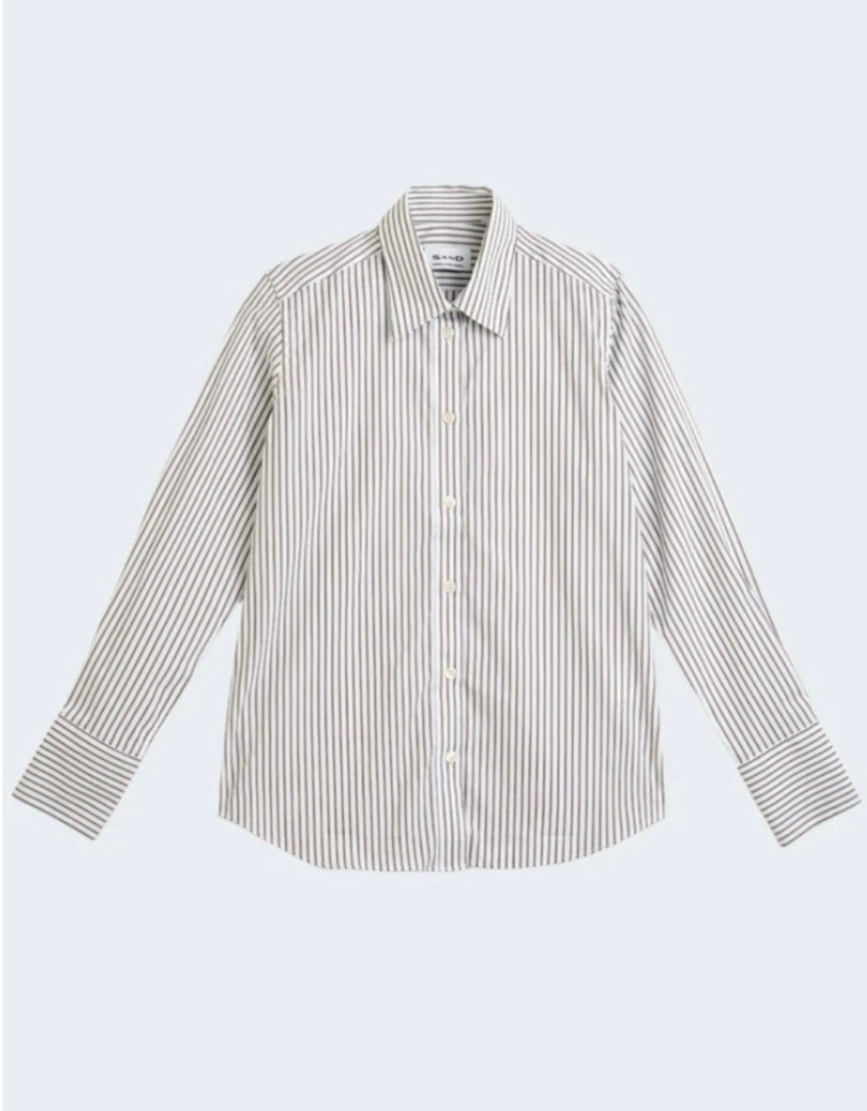 SIRINA STRIPED POPLIN SHIRT WITH STRETCH