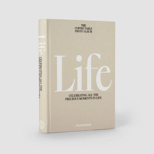PHOTO ALBUM - LIFE, BEIGE