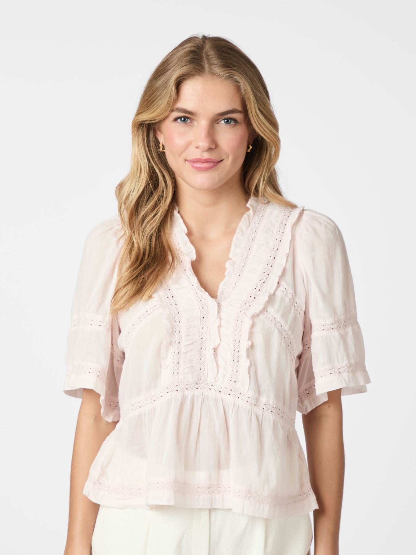 EVIENNE S VOILE TOP