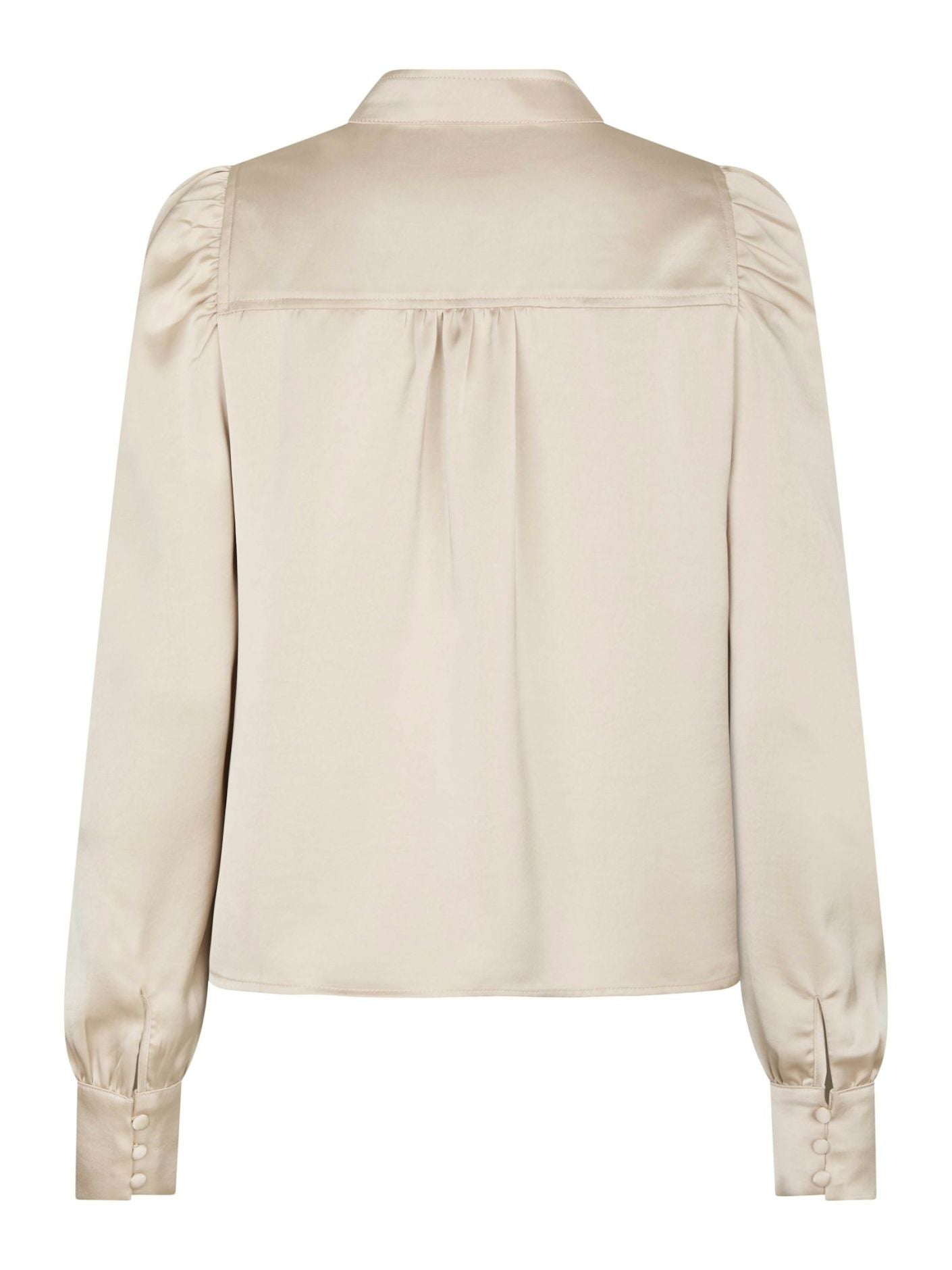 ROSSLYN HEAVY SATEEN BLOUSE