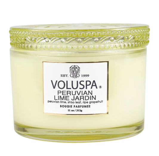 Boxed Corta Maison Glass Peruvian Lime